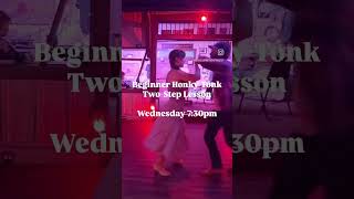 Austin Honky Tonk Two-Step Dance Lessons! Beginner Class + Live Music | Wednesdays at Donn’s Depot!