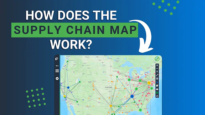 How to Visualize a multi-tier Supply Chain Network using Supply Chain Map