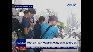 Saksi: Mga biktima ng massacre, nakaburol na
