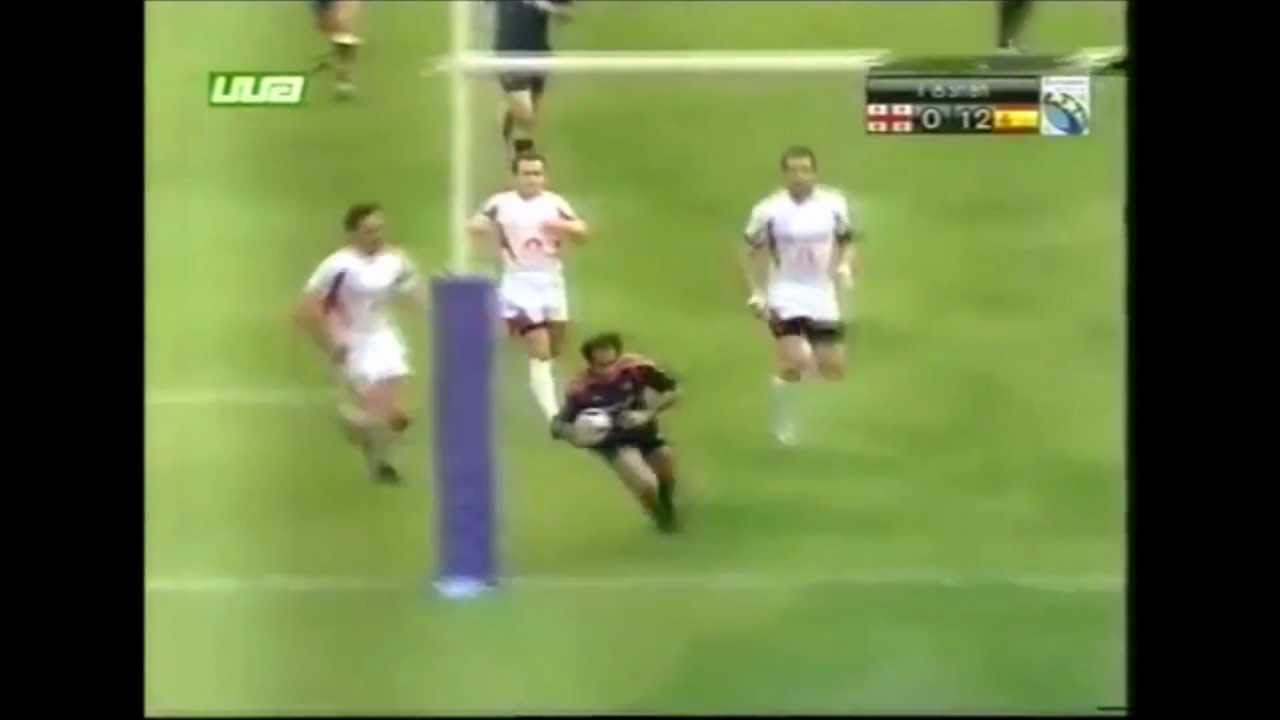 Pablo Feijoo 60 metre try vs Georgia 2008