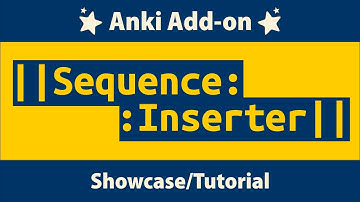 Anki Add-on Showcase: Random Sequence Inserter