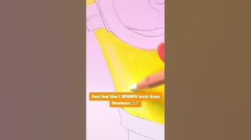 Drawing ✨Minion ✨ in 2 Different Styles  *Normal vs Sigma 🗿 Part - 1 [ASMR] #shorts