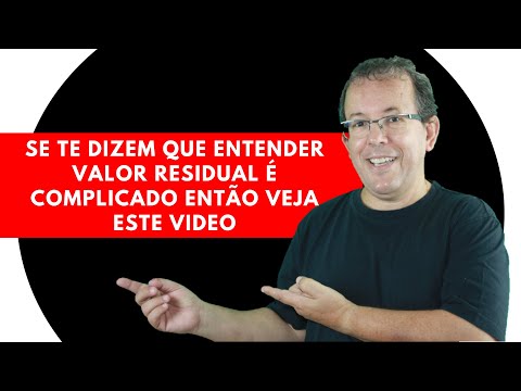 Vídeo: Como Calcular O Valor Residual