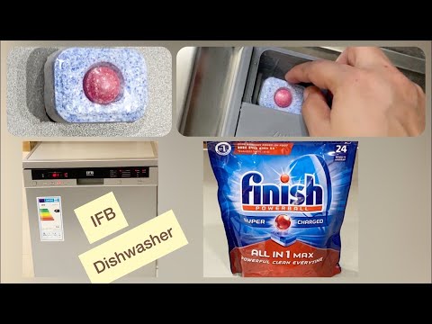 Βίντεο: Finish Dishwasher Tablets: 50-100 Κάψουλες Πλυντηρίου πιάτων, η σύνθεσή τους. Πώς να χρησιμοποιήσετε και πρέπει να αφαιρέσετε την ταινία; Κριτικές