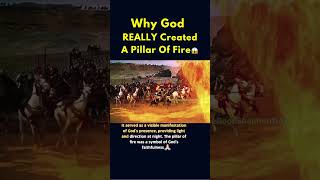 Why God Really Created A Pillar Of Fire For The Israelites 🔥🔥#Shorts #Youtube #Catholic #Fypシ