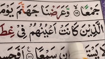 Surah Al-Kahf/Ayat 99 to 102/ سورة الكهف