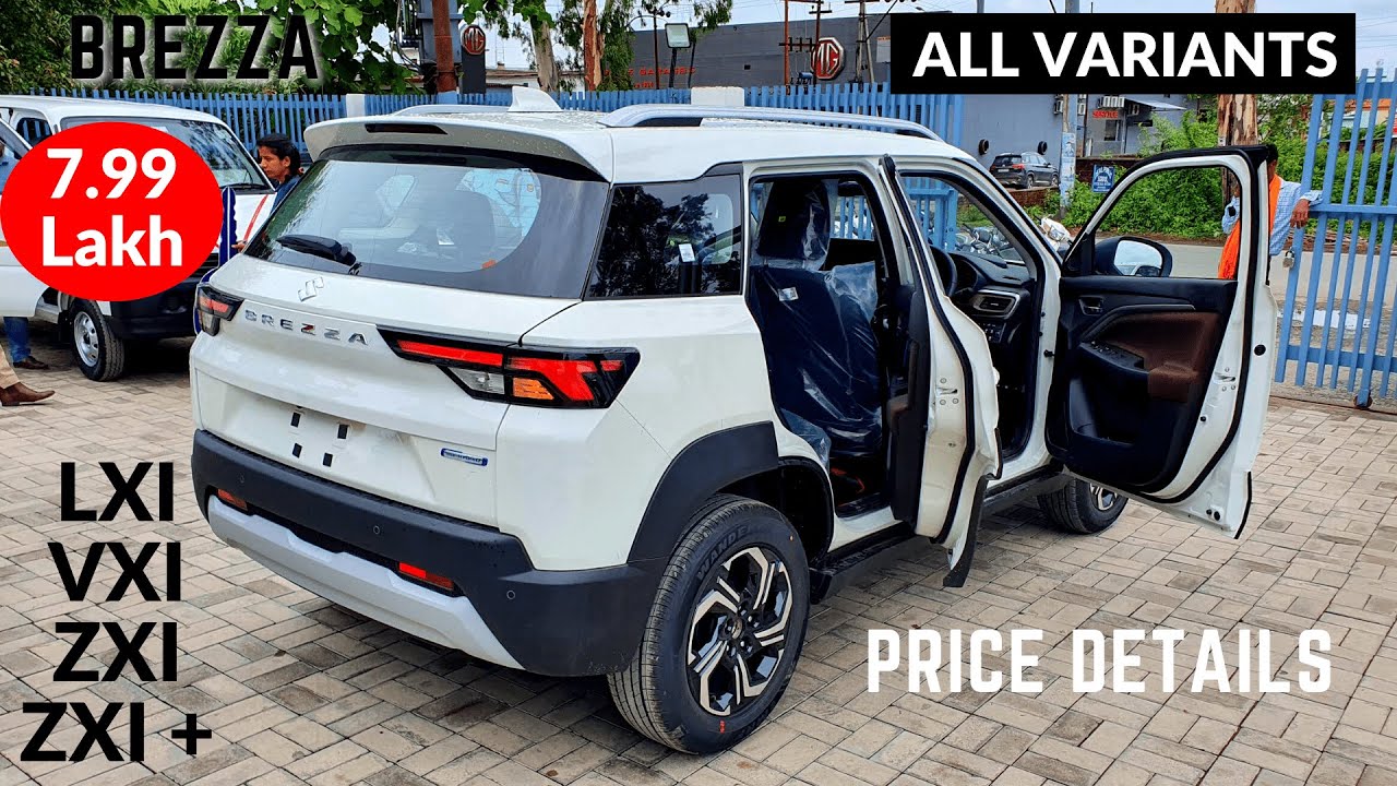 2022 Maruti Suzuki Brezza All Variants Price and Features Detailed Review| Maruti Suzuki Brezza 2022
