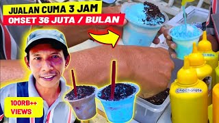 AMAZING SWEET COLORFULL SHAVE ICE MAKING - INDONESIAN STREET FOOD