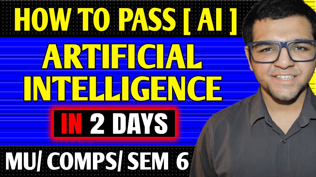 How to Pass Artificial Intelligence 🔥 - YouTube