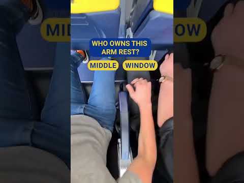 middle gets arm rest (unwritten rule)