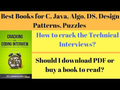 Best books for data structures,C, C++,Java, Algorithms for campus Technical Interviews preparation