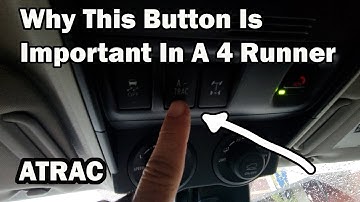 A TRAC In The 4 Runner And Why Its Important