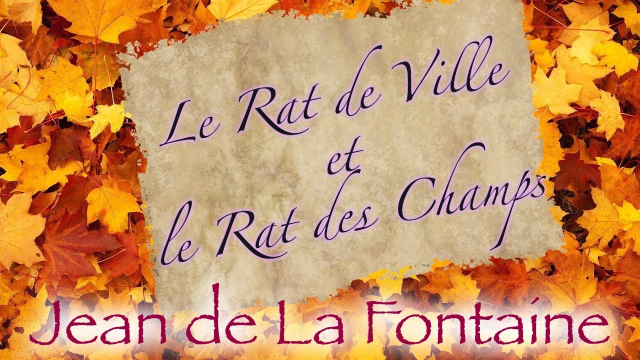 Le Rat de Ville et le Rat des Champs (fable de La Fontaine)