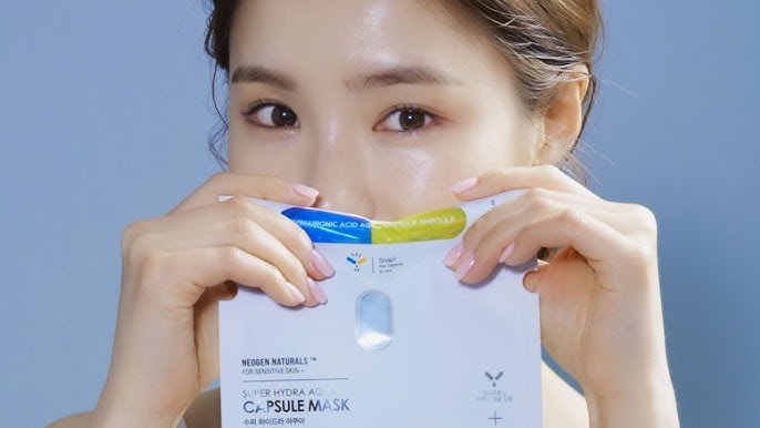 Super Hydrating Capsule Mask | Dermalogy Hydra Aqua Mask YesStyle Korean Beauty - YouTube