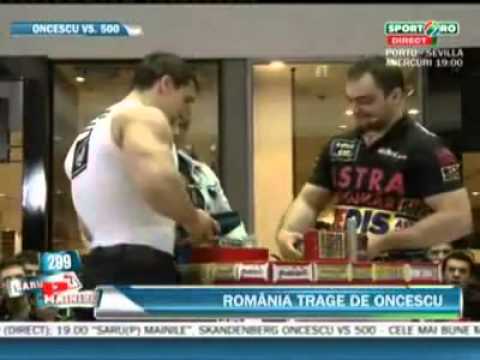 Ion Oncescu vs 500 ( Daniel Racoveanu )