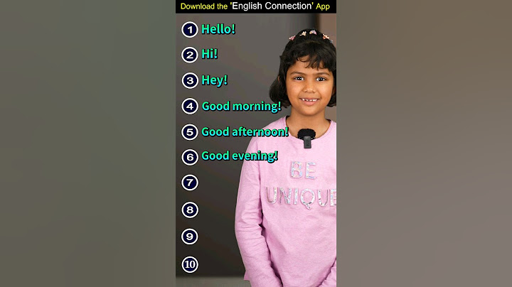 Different ways to Greet Someone | English Learning Trick | Kids Adi Keshari #shorts