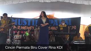 Cincin Permata Biru Cover Rina KDI (LIVE SHOW BANGUNJAYA LANGKAPLANCAR PANGANDARAN)