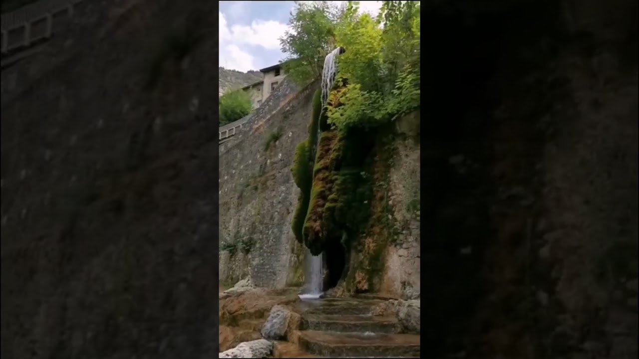 Pont en Royans Drôme. Chute de la Druise Drôme et Gorges du Gorgonnet en Isère