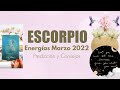 ❤️ESCORPIO! TODO ÉSTO TE CONDUCE A ALGO INCREIBLE!! PREPÁRATE!🤩💝 TAROT AMOR Y ENERGÍAS MARZO 2022