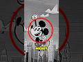 They say this Mickey cartoon smiles back 😰 #shorts