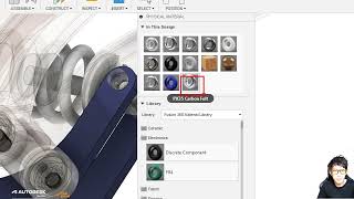Autodesk Fusion 360: การสร้างชื่อวัสดุใหม่ใน F360 [How to customize new physical materials]