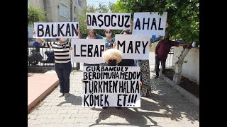 Граждане Туркменистна провели акцию протеста на Кипре