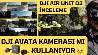 DJI Air Unite O3 İnceleme | DJI Avata ile aynı kamerayı mı kullanıyor ? 😳