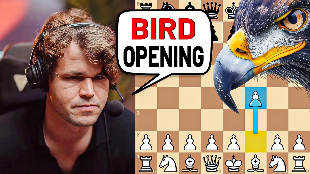 Magnus Plays His Signature Opening Against a Grandmaster!