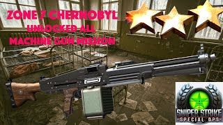 Campaign Zone 7 Chernobyl Unlocked all Machine Gun mission Sniper Strike:Special Ops (iOS & Android) screenshot 2