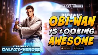 Padawan Obi-Wan Kenobi joins the holotables!  A Conquest omicron..?