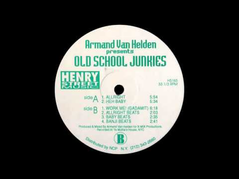 Armand van Helden — Armand Van Helden Presents Old School Junkies ‎– Work Me (Gadamit) [1994]