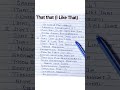 That ThatSong by PSY and Suga # ytshorts #handwrittenlyrics #songlyrics # k-pop # BTS member yoongi