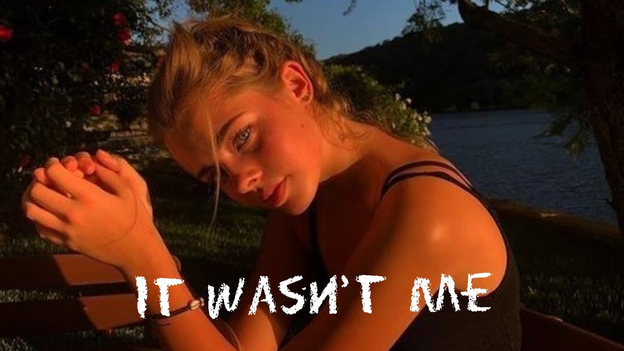 it wasn't me - shaggy || aesthetic lyric video - YouTube