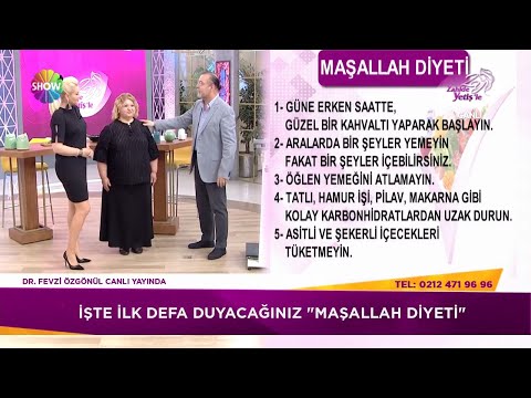 ''Maşallah'' diyeti!