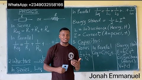 10 frequent JAMB Physics questions on Resistors, Inductors and Capacitors | Jamb Physics #jamb