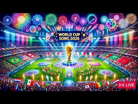 World Cup Song 2026 - Opening Ceremony Celebration & Fireworks | Full Stadium Show (AI Simulation)