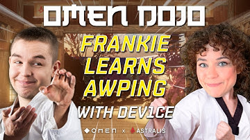 dev1ce teaches Frankie Ward how to AWP | OMEN DOJO | Episode #3