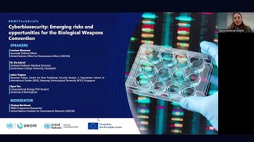 Cyberbiosecurity: Emerging risks and opportunities for the Biological Weapons Convention