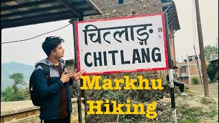 Markhu ko pani Khae 😬😴#chitlang #chitlangtrekroute #chitlanghiking #Chitlang_MarkhuTrek