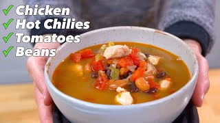 Chicken Chipotle Black Beans Soup - Glen And Friends Cooking