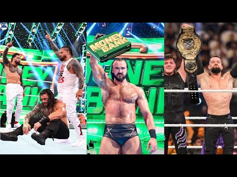 WWE Money in the Bank 06/25/2023 Results, Roman Solo Lose,Drew Return u0026 Wins MITB,Balor World Champ