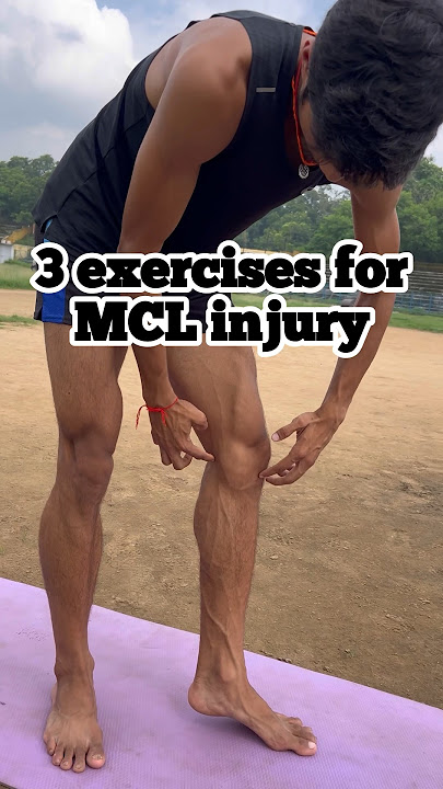 3 exercises for MCL injury 🏃‍♂️😊❤️#mcl #injury #exercise