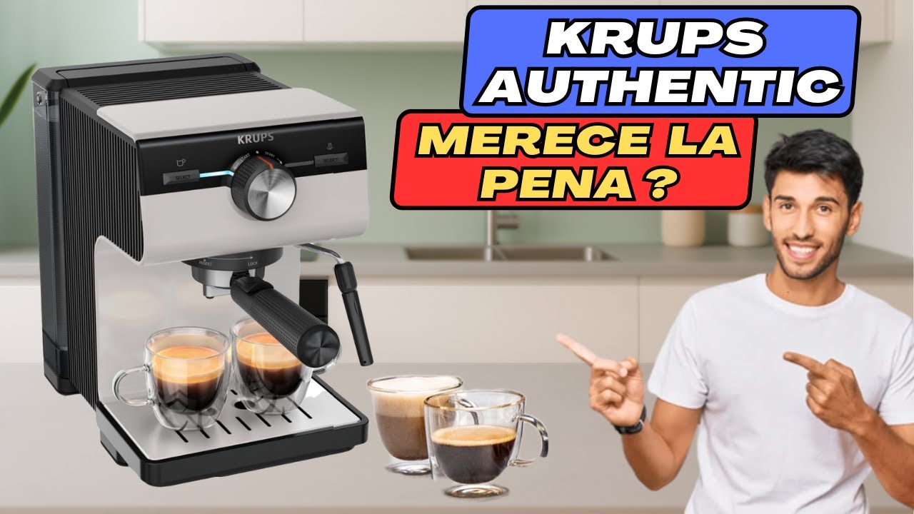 ✅ Cafetera Espresso manual Krups Authentic | Opinión ✅