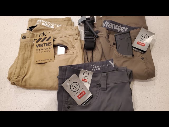 $100+ Tactical Pants vs $27 Wranglers from Target 