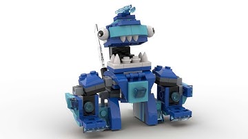 Lego Mixels Frosticons II Max Speed Build Studio Bricklink LDD by PLegoBB