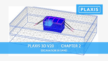 Plaxis 3D V20: Chapter 2 Excavation in Sand