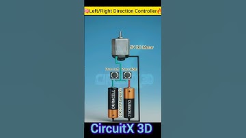 How to Build a Left/Right Motor Direction Controller Circuit