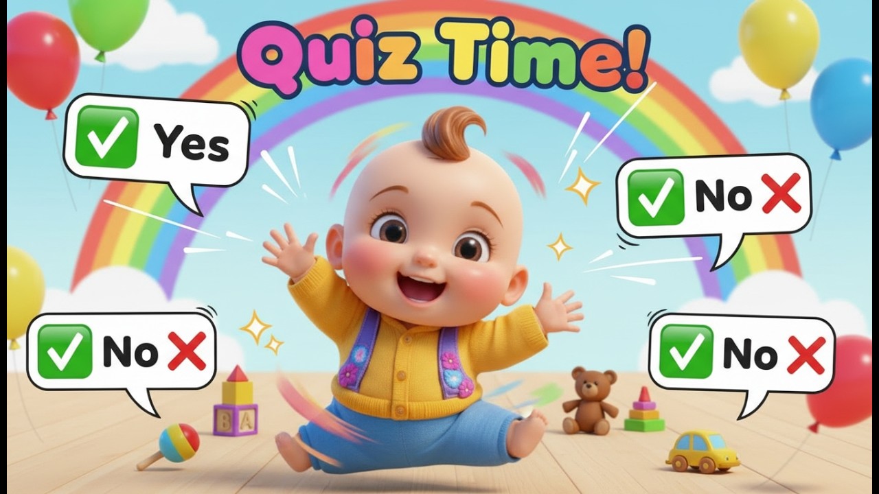 Canción de Preguntas y Respuestas para Bebés ❓👶 Canción Infantil Educativa en Español Para Niños