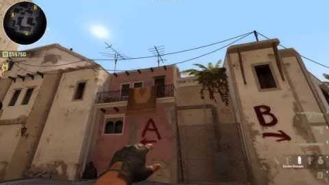 mirage window smoke from t spawn 100%