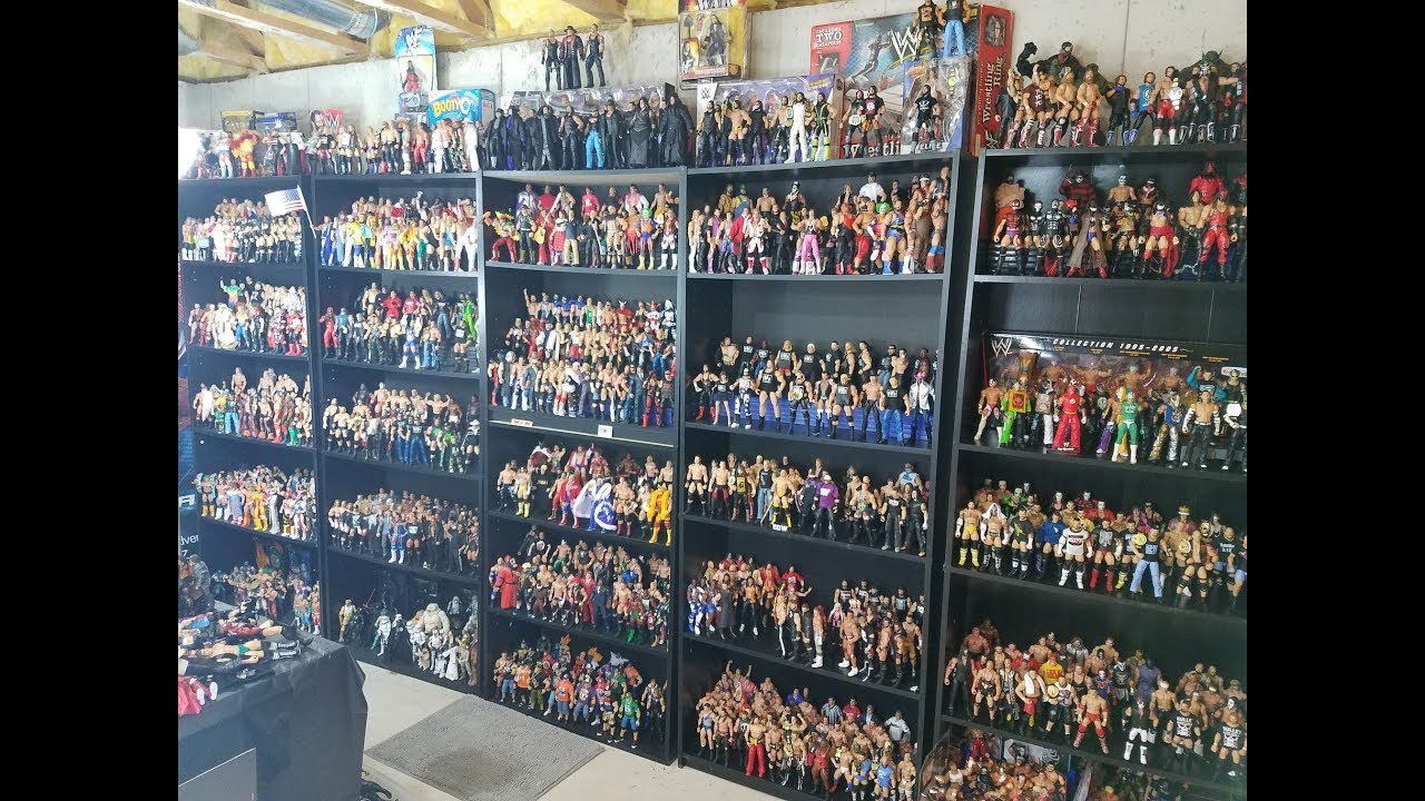 WWE TOY ROOM & ACTION FIGURE COLLECTION 2018 - YouTube